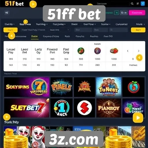 Análise de jogos disponíveis no site 51ff bet